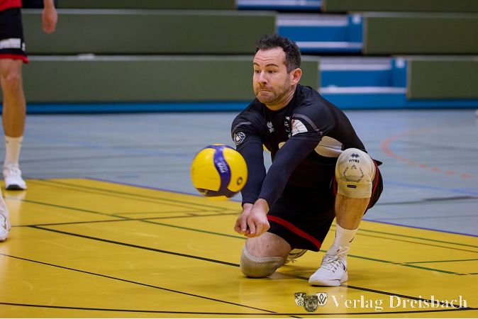 Libero Felix Blume war ein sicherer Rückhalt in der Abwehr.