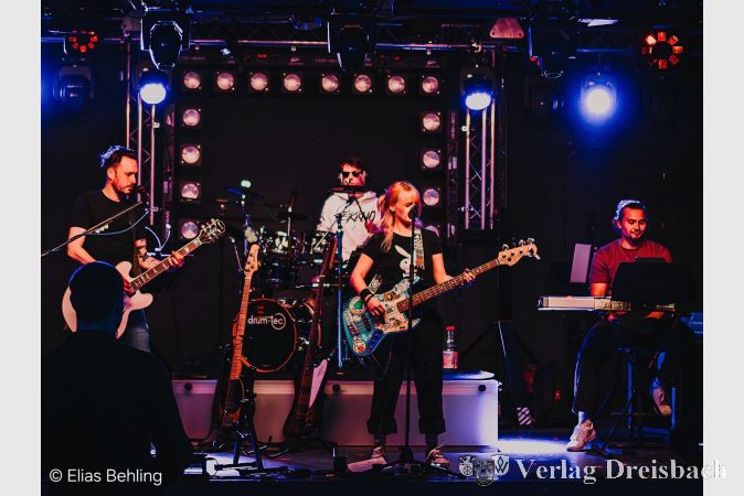 Die Band „Made in Missionary“: Dominik, Adrian, Julia und Olli (von links).