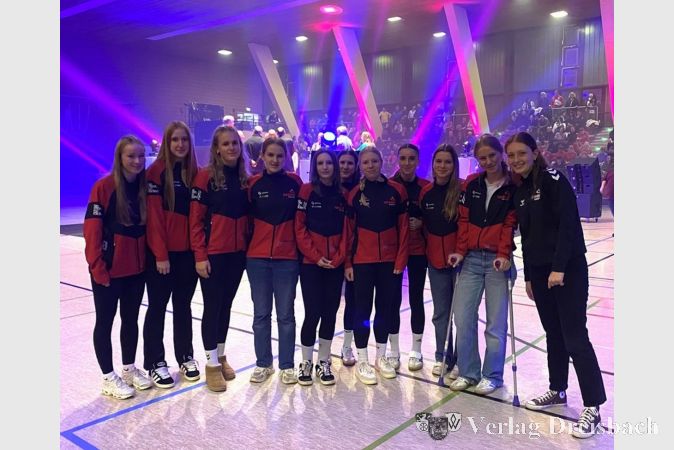 Der geehrten Nachwuchshandballerinnen der TuS Kriftel.