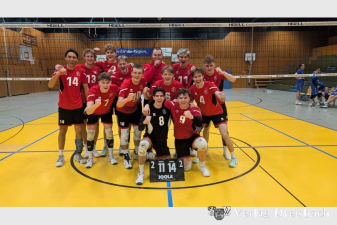 Die Herren 2 sind erleichtert über ihren ersten Saisonsieg.