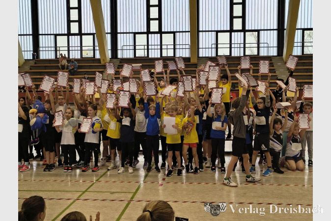 Auch der Jahrgang U8 war am Start.