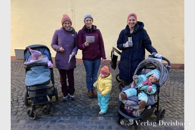 Auch die Kleinsten und ihre Mütter hatten Spaß bei der Veranstaltung.