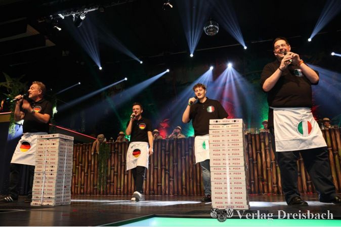 Auftritt der Pizzabäcker im vergangenen Jahr.