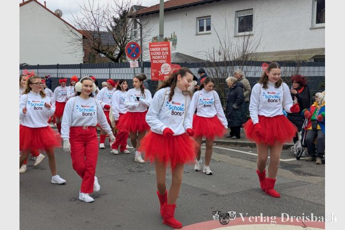 Foto: mpk
Die tanzenden SchokoBons des TV Sindlingen.