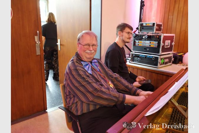 Foto: privat
Musikalische Begleitung von Klaus Haag.
