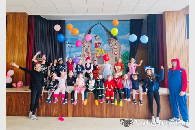 Foto: privat
Großen Spaß hatten die Mini-Berries bei ihrem Fastnachtstraining.