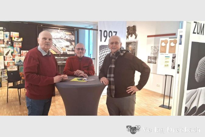 Foto: Geschichtsverein
V.l.n.r.: Peter Nauheimer, Mathias Scherer und Joachim Menzel.