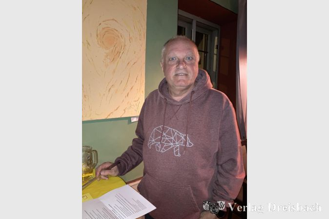 Foto: hl
Norbert Reichert begrüßte die Gäste am Aschermittwoch.