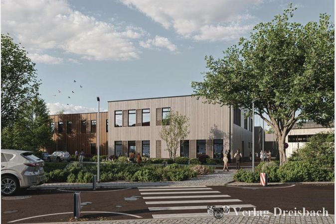 Bild: 3D-Visualisierungen und Design
Visualisierung des neuen Gebäudes.