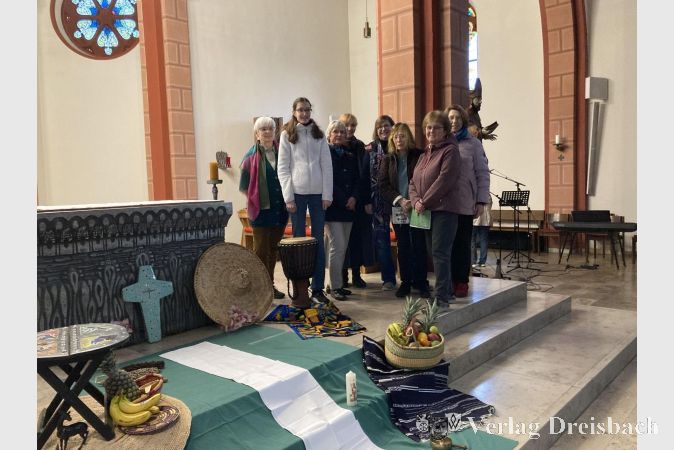 Foto: M. Jakobi
Das Weltgebetstagsteam in St. Vitus.