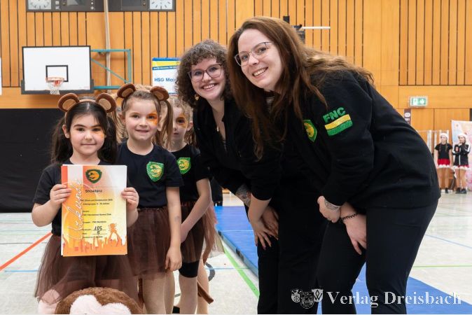 Foto: Simone Stein Fotografie
Premiere für die FNC Bambinis: In der Altersgruppe 6 bis 10 Jahre belegte die Nachwuchsgruppe des FNC Flörsheim den 5. Platz.