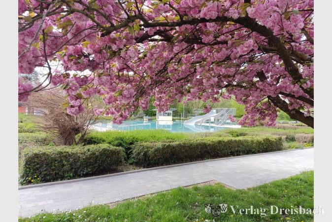 Foto: Gemeinde
Das noch geschlossene Parkbad im April.