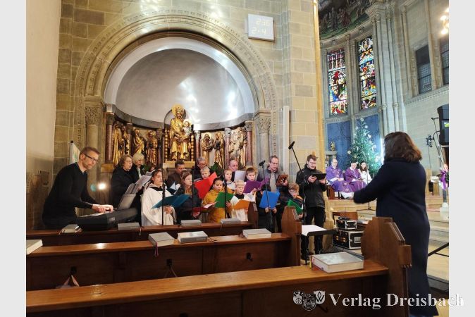 Foto: privat
Der neu gegründete Kinderchor in der Gemeinde St. Martinus Hattersheim.