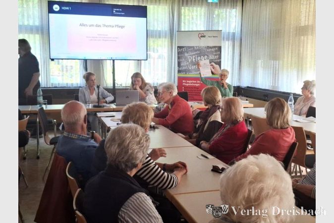 Foto: privat
Großes Interesse herrschte am hilfreichen Vortrag zum Thema Pflege, organisiert von der Krifteler AWO.