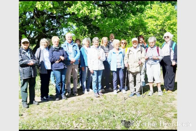 Foto: Gert Gutberlet
Die Krifteler Wandergruppe bei ihrer jüngsten Unternehmung.