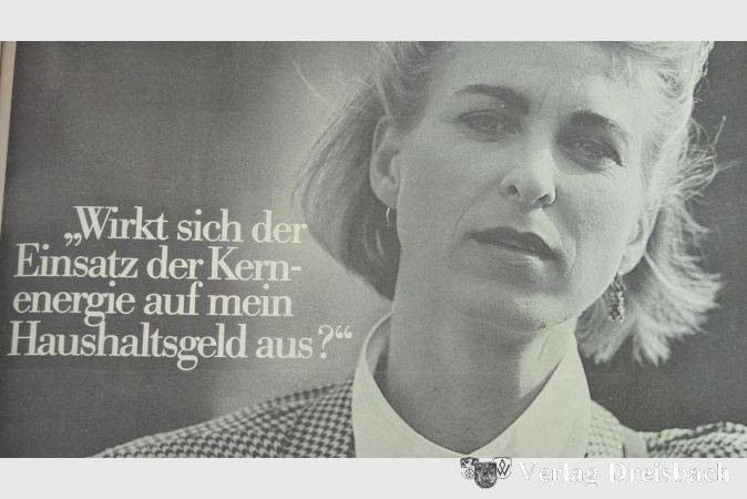 Foto: Archiv KN
Anzeige der Betreiber und Hersteller von Kernkraftwerken in der Bundesrepublik Deutschland: Im Herbst 1986 lief nach der Katastrophe von Tschernobyl eine umfangreiche PR-Kampagne an.