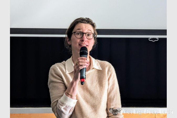 Foto: mpk
Kunsthistorikerin Dr, Susanne Völker vom Kulturfonds Frankfurt Rhein-Main.