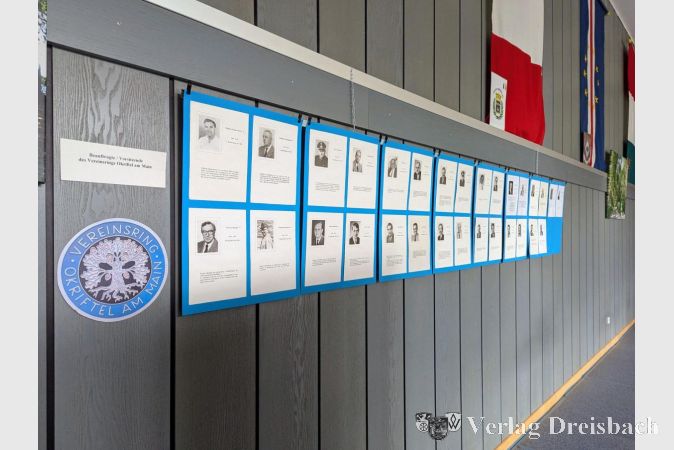 Foto: mpk
Die Galerie der bisherigen Vorsitzenden des Vereinsrings Okriftel.