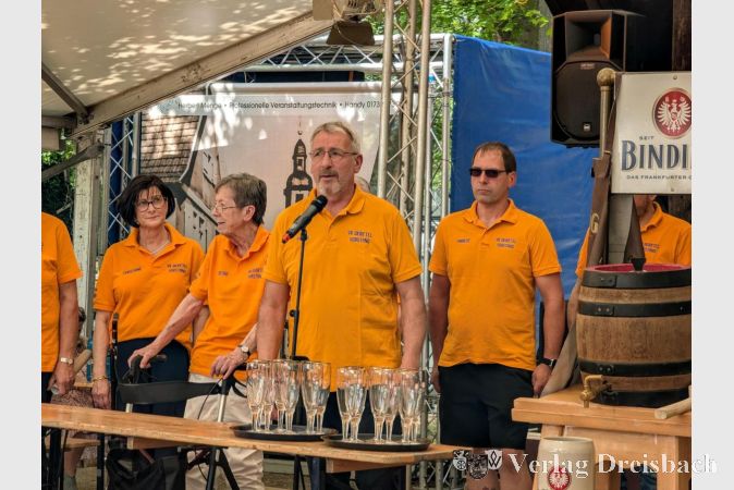 Foto: mpk
Der Vorsitzende des Okrifteler Vereinsrings, Pieter Oosterling, hieß alle Gäste herzlich willkommen.