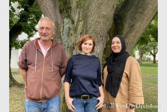 Foto: hl
Sie waren ein großartiges Team. Von links: Eberhard Roth, Christine Pfaff und Rabia Malik.