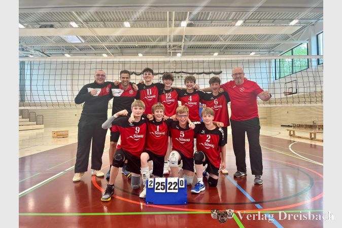 Foto: TuS Kriftel
Die Krifteler U15 wird souverän Südwestdeutscher Meister.