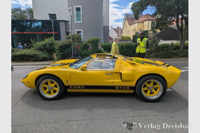 Foto: mpk
Ein besonders knalliger Ford GT40.