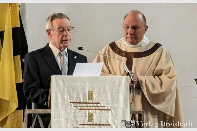 Foto: nab
Engelbert Kohl gestaltete den Festgottesdienst in St. Josef mit und sprach die Fürbitten.