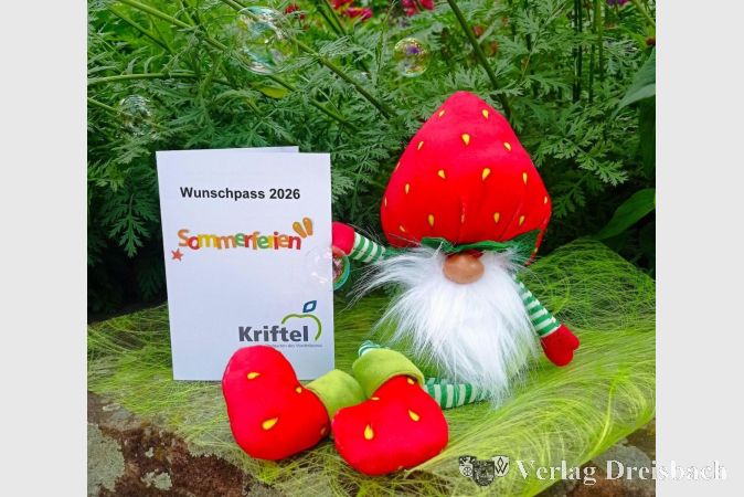 Foto: Gemeinde
Der diesjährige Wunschpass für die Sommerferien ist noch im Rat- und Bürgerhaus erhältlich.