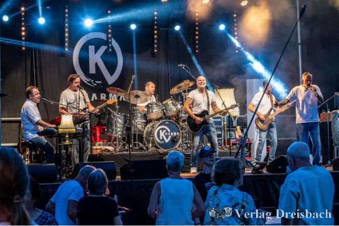 Foto: Thomas Wiegand/FFC
Auftritt der Band Kharma am Freitagabend.