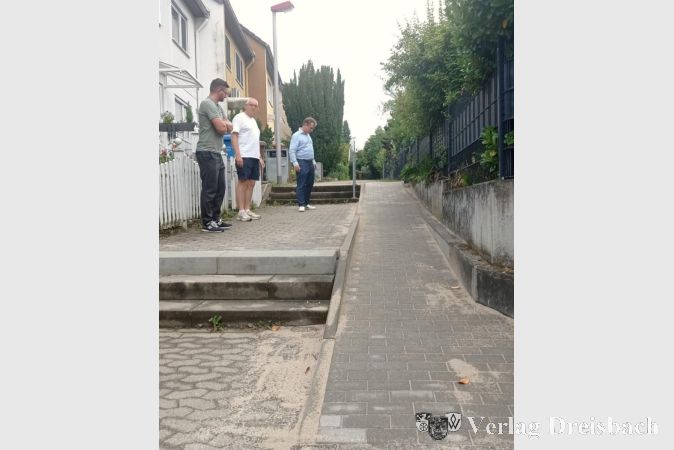 Foto: Gemeinde
Barrierefreie Rampe im Robert-Schuman-Ring.