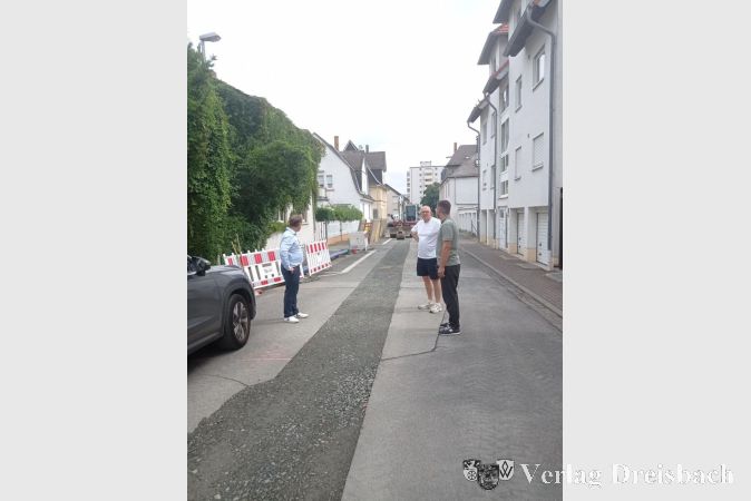 Foto: Gemeinde
Erneuerung der Trinkwasserleitungen in der Friedrichstraße.