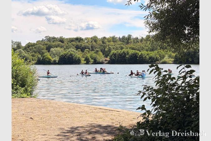Foto: Stadt Hattersheim
Paddeln auf dem Main.