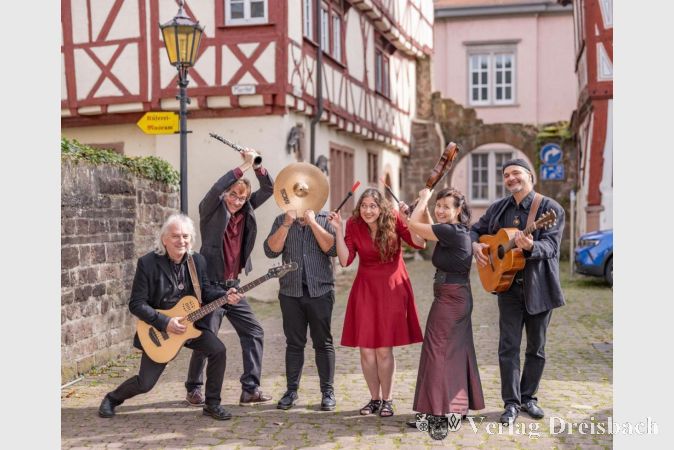 Foto: Stefan Greif
Die hessische Celtic und Irish Folk Band Dhalia's Lane.