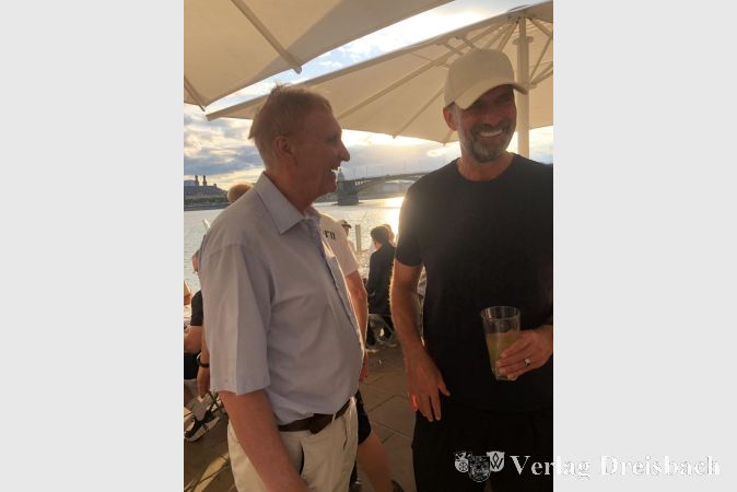 Foto: privat
Jung und Klopp beim BDFL-Empfang.
