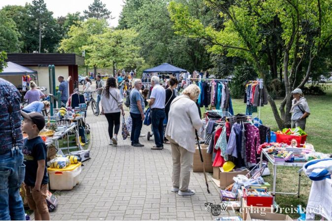 Foto: FF_TWF
Flohmarkt im Rahmen der Spiele im Park vor einem Jahr.