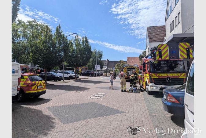 Foto: mpk
Einsatz hinter der Galeriepassage am Donnerstag vergangener Woche.