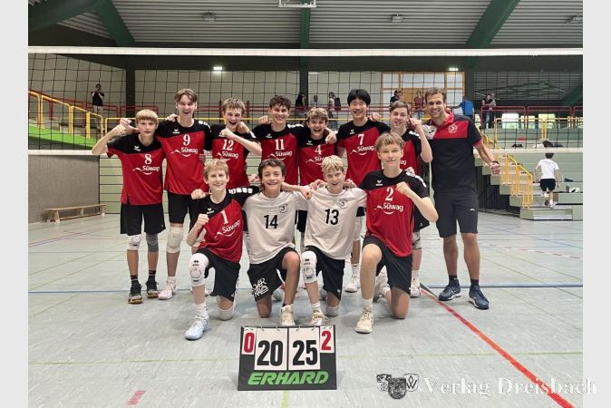 Foto: TuS Kriftel
Starker Auftritt der jungen 2. Mannschaft.