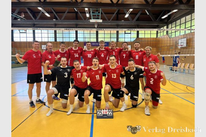 Foto: TuS Kriftel
Die Krifteler Herren ziehen ins Pokalfinale ein.