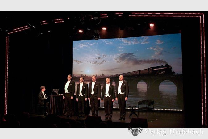 Foto: KulturForum Hattersheim
Das Ensemble "Comedian Harmonists Forever" gastiert im März 2027 in Hattersheim.