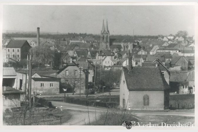 Foto: Heimatmuseum
Ansicht von Kriftel, 1955.