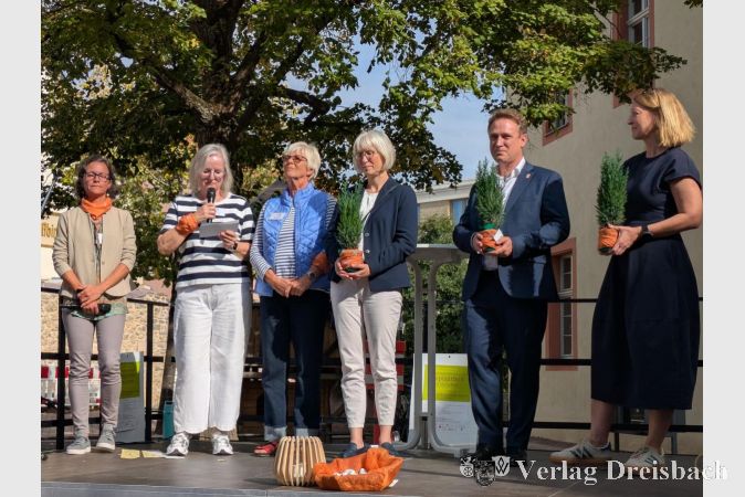 Foto: Gemeinde
Der Erste Beigeordnete Martin Mohr beim sechsten Hospiz- und Palliativtag des Main-Taunus-Kreises am vergangenen Samstag.