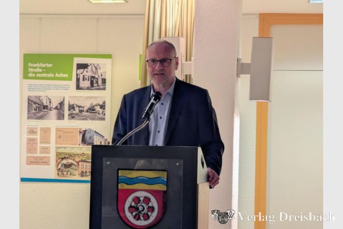Foto: mpk
Gemeindearchivar Dr. Detlef Krause blickte zurück auf vier Jahrzehnte Heimatmuseum.
