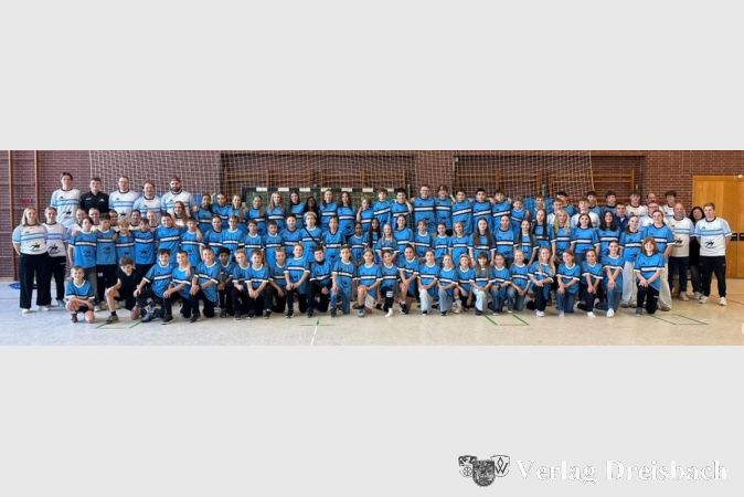 Foto: privat
Volle Halle: Beim Handball-Camp waren über 80 Teilnehmer dabei.